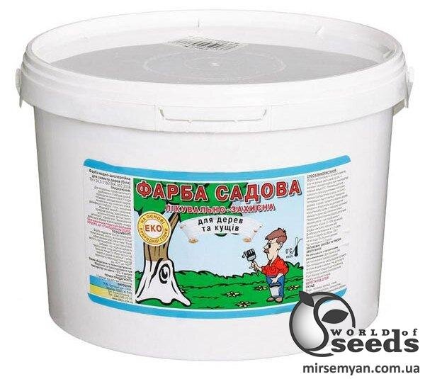 Фарба садова лікувально-захисна 4 кг. Unifarb Фарба садова лікувально-захисна 4 кг. Unifarb