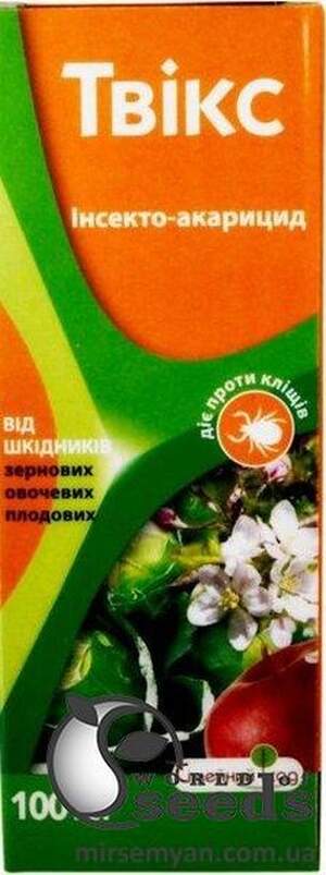 Інсекто-Акарицид Твікс (Антикліщ) 100 мл СС Інсекто-Акарицид Твікс (Антикліщ) 100 мл СС