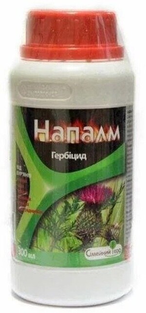 Гербіцид суцільної дії "Напалм" 300 мл Гербіцид суцільної дії "Напалм" 300 мл