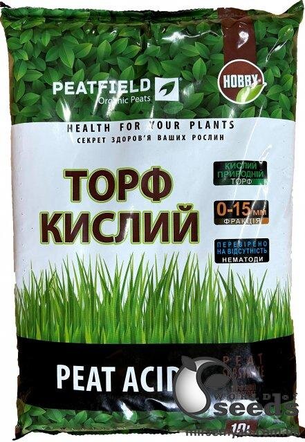 Субстрат кислий PEATFIELD. 10 л. рН: 2,8-3,8 Субстрат кислий PEATFIELD. 10 л. рН: 2,8-3,8