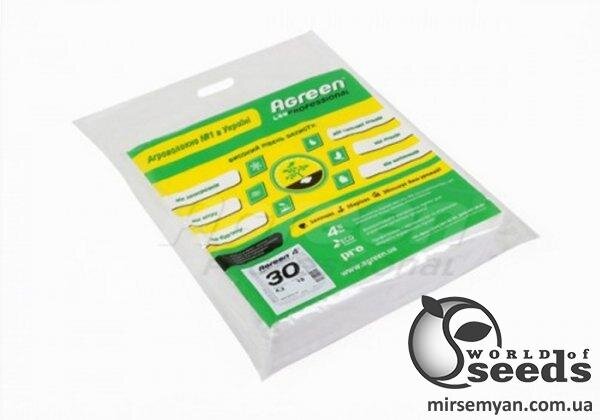 Агроволокно 30 г/m² шир.1,6м*10м (Agreen) Агроволокно 30 г/m² шир.1,6м*10м (Agreen)