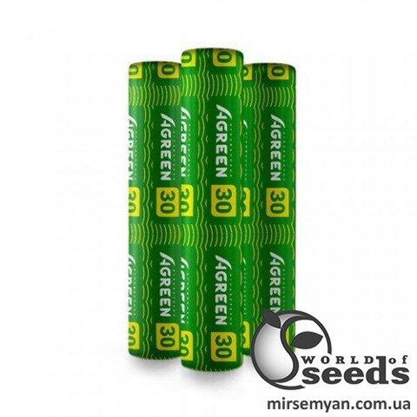 Агроволокно 30 г/m² шир.6,35м * 100м (Agreen) Агроволокно 30 г/m² шир.6,35м * 100м (Agreen)