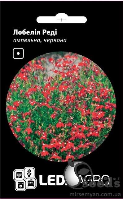 Лобелія Редді ампельна (червона) 0.1 г Лобелія Редді ампельна (червона) 0.1 г
