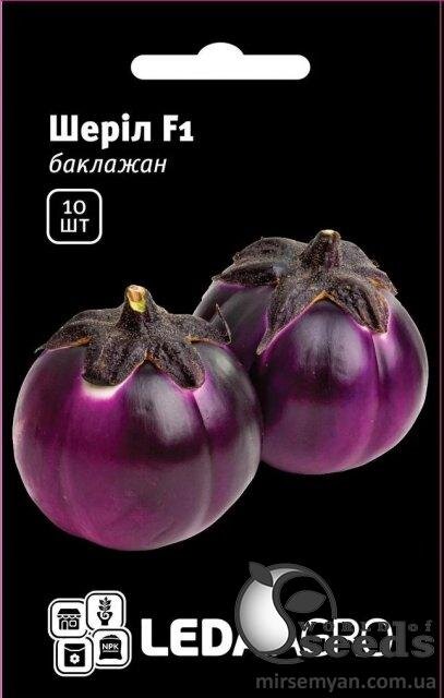 Баклажан Шеріл F1 10 нас. Л Баклажан Шеріл F1 10 нас. Л