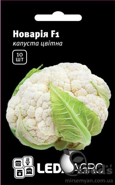 Капуста цвітна Новарія F1, 10 семена Л Капуста цвітна Новарія F1, 10 семена Л