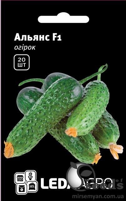 Огірок Альянс F1 20 семена Л Огірок Альянс F1 20 семена Л