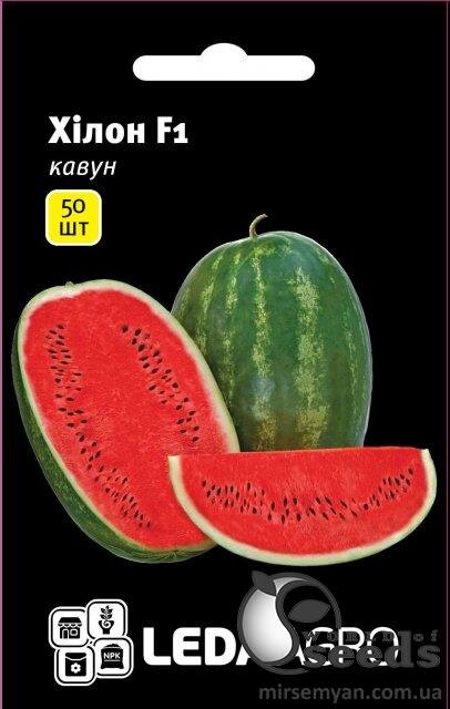 Кавун Хілон F1 50 семена Л Кавун Хілон F1 50 семена Л