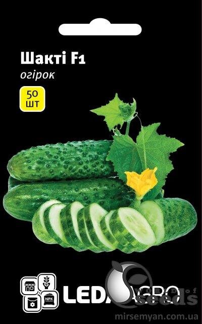 Огірок Шакті F1 50 семена Л Огірок Шакті F1 50 семена Л