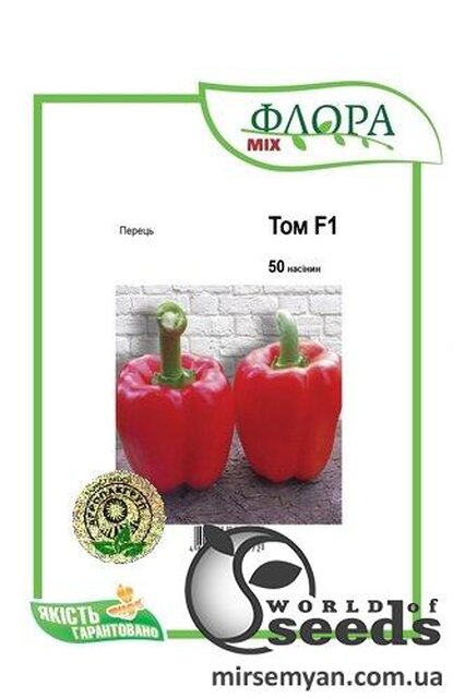 Перець Том F1, 50 нас. А (Lark Seeds) Перець Том F1, 50 нас. А (Lark Seeds)
