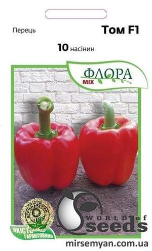 Перець "Том F1" 10 семена А Lark Seeds