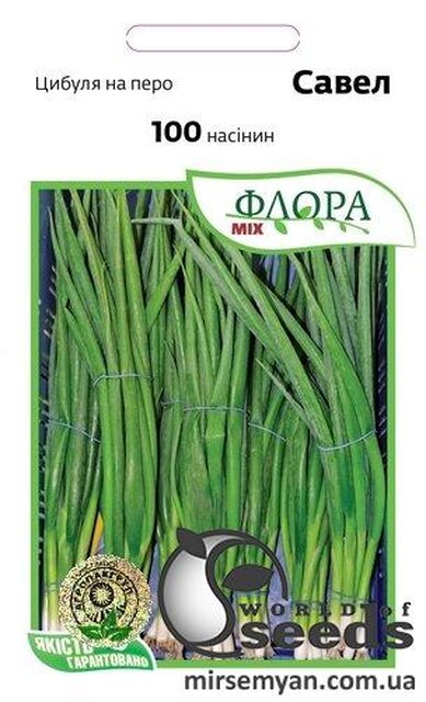 Цибуля батун "Савел" F1 100 насінин А (HAZERA) Цибуля батун "Савел" F1 100 насінин А (HAZERA)