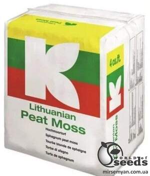 Кислий субстрат Klasmann Peat Moss fine (Germany) 200л.