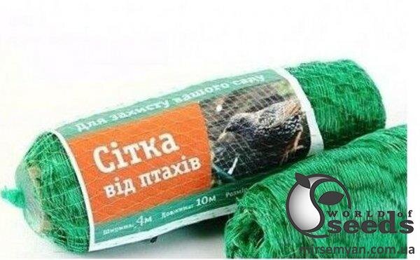 Сітка від птахів AGREEN 4*10м Сітка від птахів AGREEN 4*10м