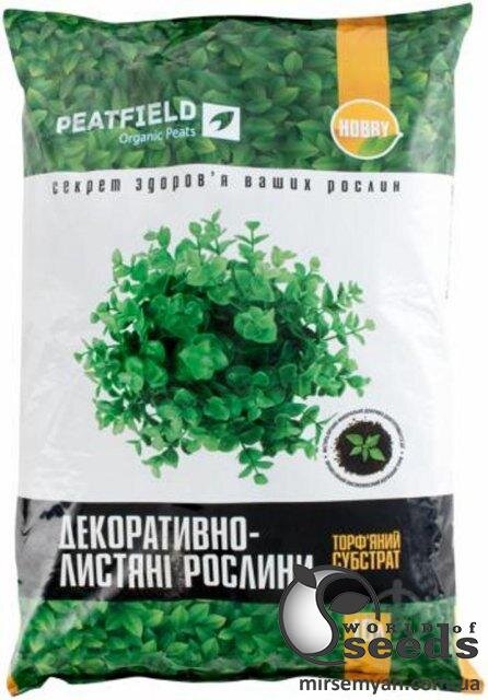 Субстрат PEATFIELD для декоративно-листяних рослин 10 л. Субстрат PEATFIELD для декоративно-листяних рослин 10 л.