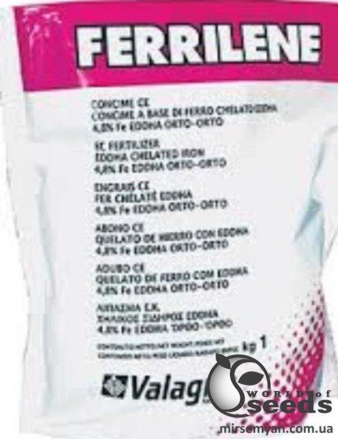 Добриво, хелат заліза Ferrilene (Феррілен) 1 кг, Valagro Добриво, хелат заліза Ferrilene (Феррілен) 1 кг, Valagro