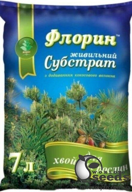 Субстрат "Флорін" для хвойних, 7 л Субстрат "Флорін" для хвойних, 7 л