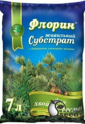 Субстрат "Флорін" для хвойних, 7 л