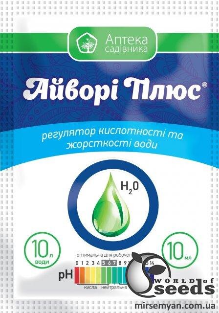 Регулятор кислотності та жорсткості води Айворі плюс 10 мл Ukravit Регулятор кислотності та жорсткості води Айворі плюс 10 мл Ukravit