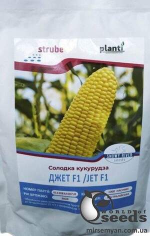 Кукурудза Джет F1 солодка 5000 семена Ergon Seed Кукурудза Джет F1 солодка 5000 семена Ergon Seed