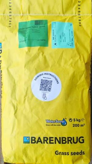Газон "Water Saver/ Посухостійка"  Barenbrug 5 кг.