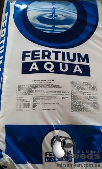 FERTIUM AQUA NPK 11-0-46 (нітрат кальцію), 25 кг Slovakia FERTIUM AQUA NPK 11-0-46 (нітрат кальцію), 25 кг Slovakia