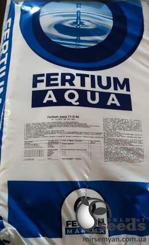 FERTIUM AQUA NPK 11-0-46 (нітрат кальцію), 25 кг Slovakia FERTIUM AQUA NPK 11-0-46 (нітрат кальцію), 25 кг Slovakia