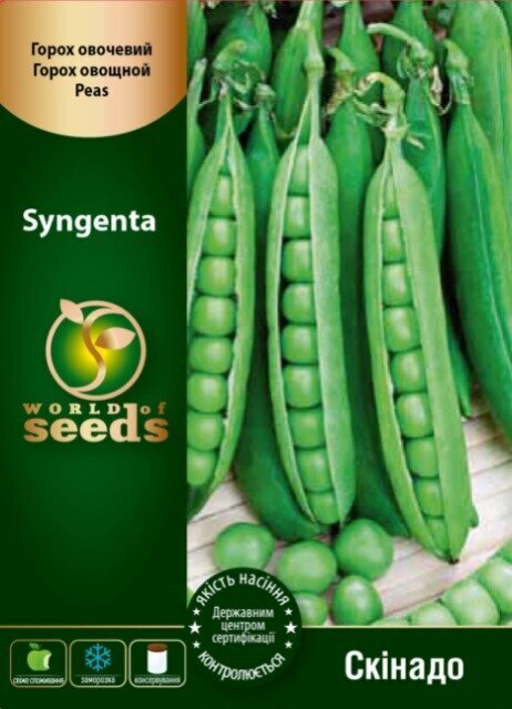 Горох овочевий Скінадо 5000 н. (Syngenta) WoS Горох овочевий Скінадо 5000 н. (Syngenta) WoS