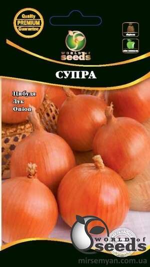 Насіння цибулі Супра 50 г WoS Насіння цибулі Супра 50 г WoS