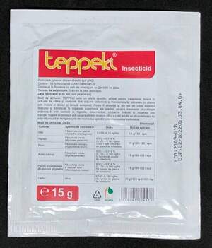 Теппеки 500 ВГ 15 г (Teppeki 500 wg) інсектицид від білокрилки