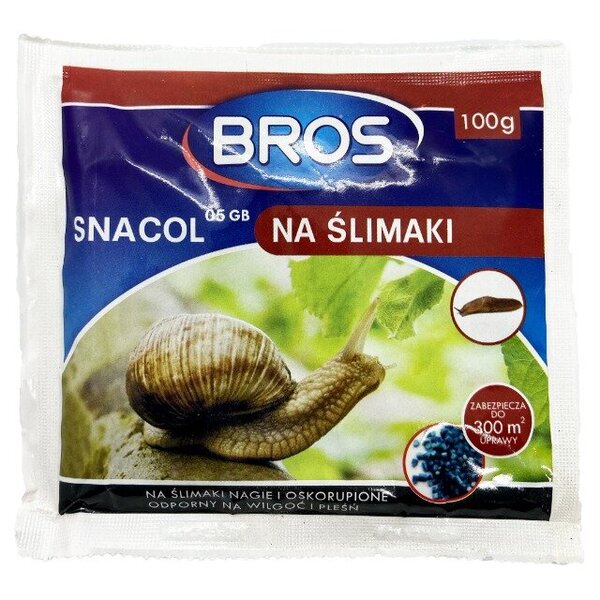 Засіб від слимаків Snacol BROS Slimax (Слімакс) 100г Засіб від слимаків Snacol BROS Slimax (Слімакс) 100г