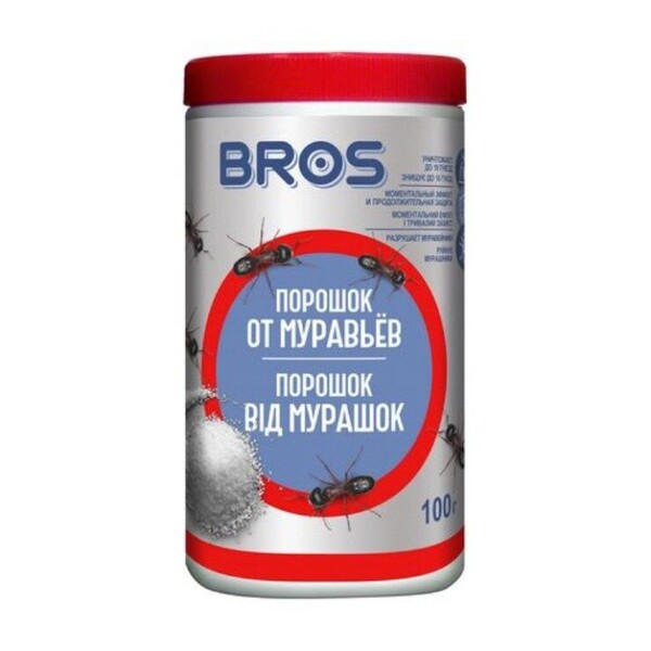 Порошок от муравьев 100г  BROS Порошок от муравьев 100г  BROS
