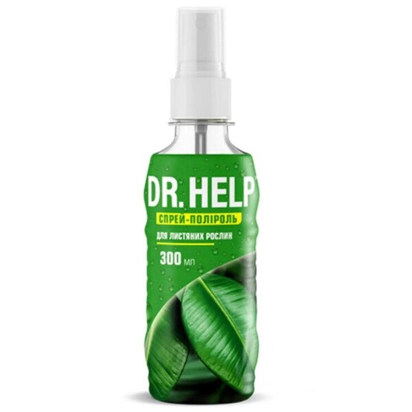Удобрение Dr.Help блеск-полироль для лиственных растений 300 мл Удобрение Dr.Help блеск-полироль для лиственных растений 300 мл