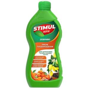 Добриво Стимул NPK для цитрусових та інших плодових рослин 310 мл