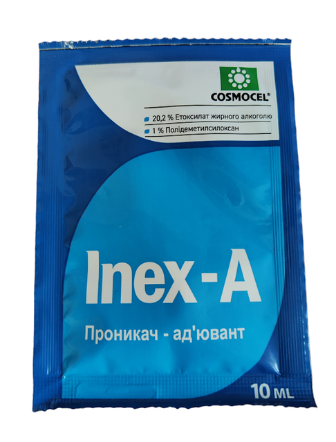 Прилипатель-адъювант, антивспениватель INEX-A / Инекс-А 10 мл Прилипатель-адъювант, антивспениватель INEX-A / Инекс-А 10 мл