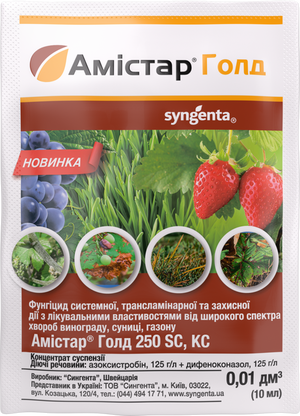 Фунгіцид Амістар Голд, 10 мл, Syngenta