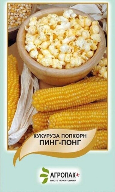 Насіння кукурудза попкорн Пінг-понг 3г. А Насіння кукурудза попкорн Пінг-понг 3г. А