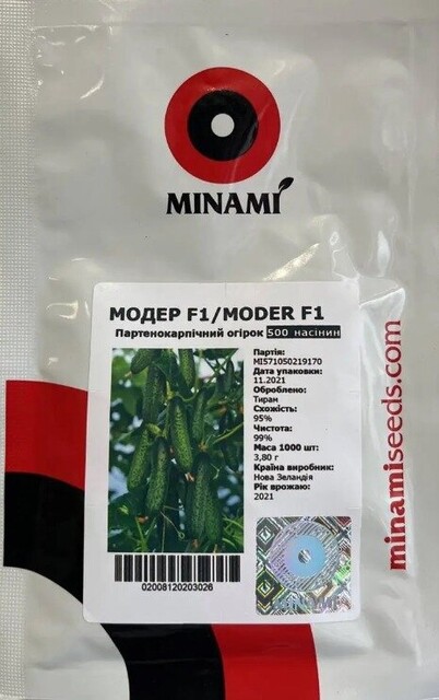 Огурец Модер F1 500н (MINAMI) Огурец Модер F1 500н (MINAMI)