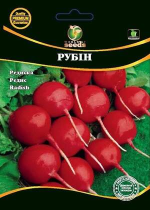 Насіння редиски Рубін 10 г. WoS