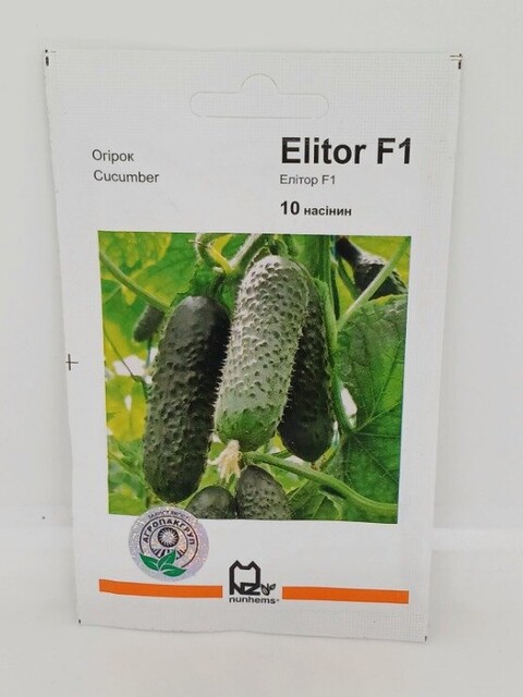 Огурец Элитор F1 50 семян. А Огурец Элитор F1 50 семян. А