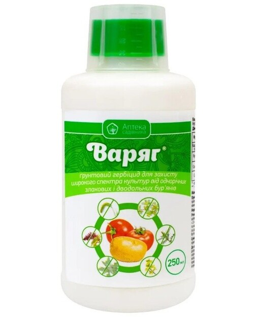 Ґрунтовий  гербіцид Варяг, 250мл, UKRAVIT Ґрунтовий  гербіцид Варяг, 250мл, UKRAVIT