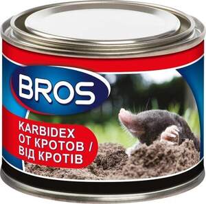 Карбидекс (Karbidex) гранулы от кротов 500г Bros