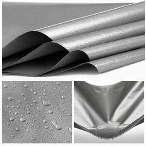 Тент полипропиленовый 2*3м. от дождя и снега, затеняющий 100г./м2 (серый) Тент полипропиленовый 2*3м. от дождя и снега, затеняющий 100г./м2 (серый)