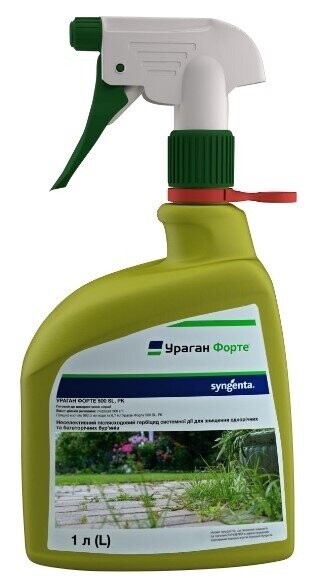 Гербіцид Спрей Ураган Форте, 1л, (Syngenta) Гербіцид Спрей Ураган Форте, 1л, (Syngenta)