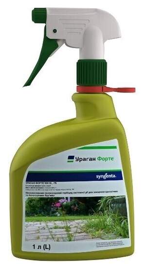 Гербіцид Спрей  Ураган Форте, 1л, (Syngenta) Гербіцид Спрей  Ураган Форте, 1л, (Syngenta)