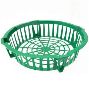 Корзина для лучковых круглая 285*64мм (зеленая)